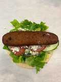 Moroccan falafel wrap