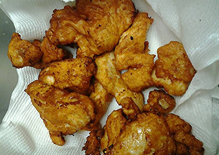 Buttermilk battered fried chicken