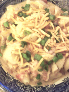 A picture of Southwestern Cheesy Chicken and Pasta.