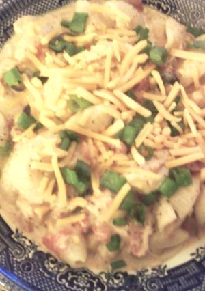 A picture of Southwestern Cheesy Chicken and Pasta.