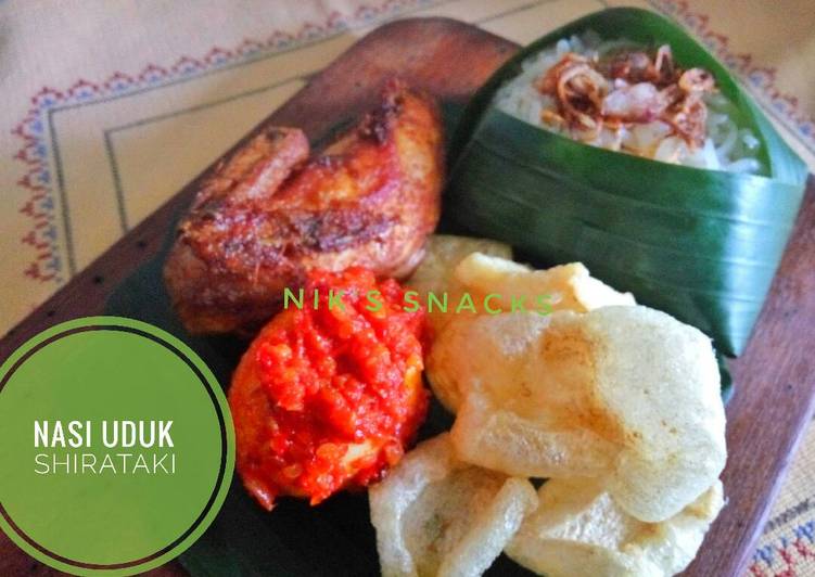 Nasi uduk shirataki #ketopad