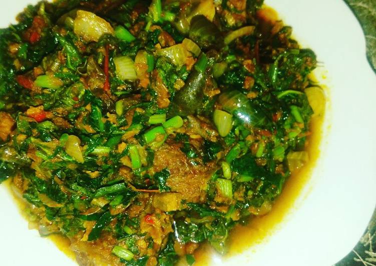 How to Prepare Ultimate Ugu soup Cooking Basics for Beginners