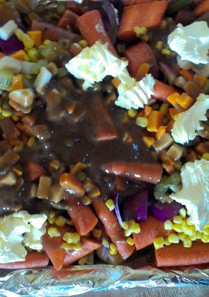 A picture of jens bake in a pan roast.