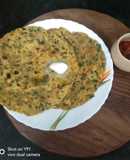 Cabbage Spinach Paratha