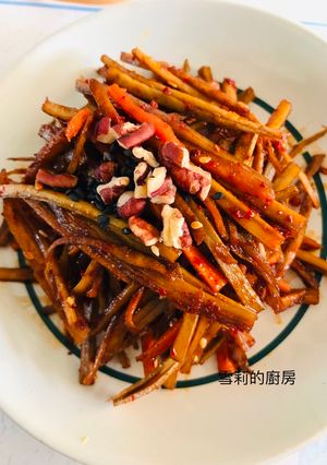 韓式牛蒡 的食譜成品照片