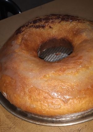 Una foto de Rosca o budín fácil