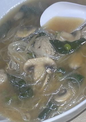 A picture of Astragal & miso soup #2.