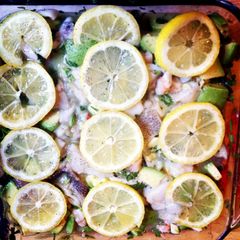 A picture of Astoria Ceviche.