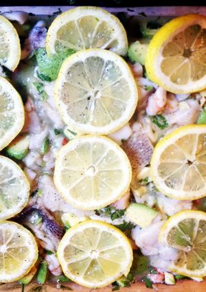 A picture of Astoria Ceviche.