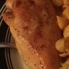 A picture of Maple and Rum Glazed Chicken.