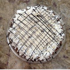 A picture of Cookie dough pie.