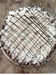A picture of Cookie dough pie.