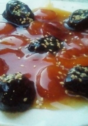 صورة لوصفة طاجين لحلو باسهل طريقة