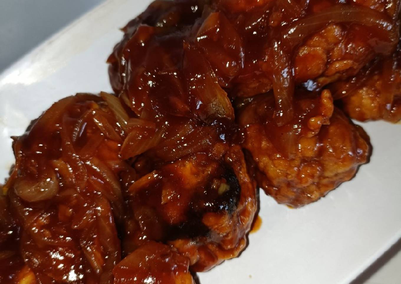 Chicken wings gochujang ala korea
