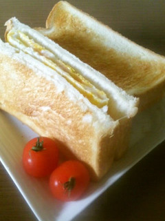 A picture of For Breakfast Mentaiko Cheese Toast Sandwich Easy!.