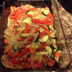 A picture of Veggie Bake.