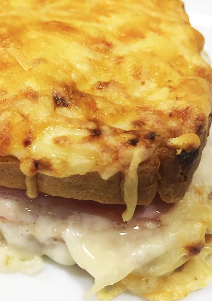 Una foto de Croque Monsieur