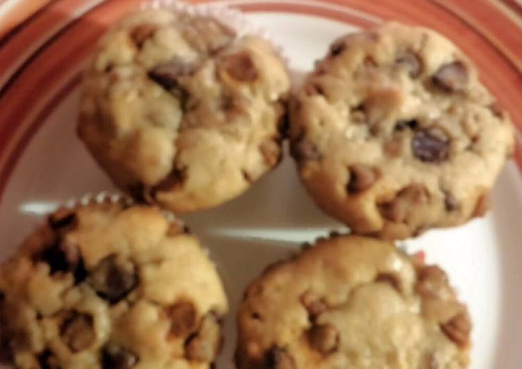 Easiest Way to Make Favorite Banana Chocolate Chip Muffins