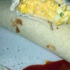 A picture of Quick Egg Salad Burritos.