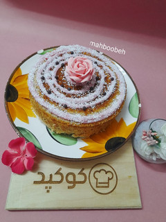 عکسی از دستور کیک موز روز مادر (بدون تخم مرغ و بدون فر)