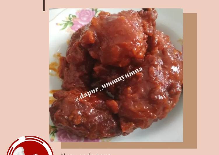 Bagaimana Membuat #1. Ayam saus pedas ala richeese yang Enak Banget