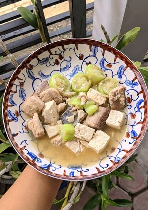 Foto resep Sayur Oyong Ikan Kuah