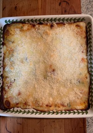 A picture of Use-up Vegetable Lasagne.