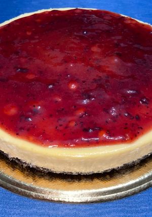 Una foto de Cheesecake de frutos rojos