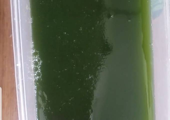 Resep Cincau hijau homemade yang Menggugah Selera