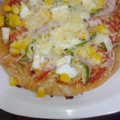 A picture of Mexican wheat pizza.