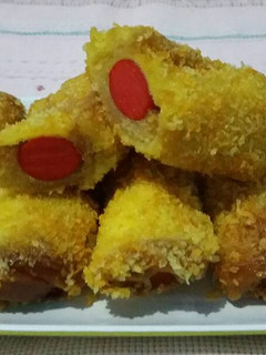 Foto resep Roti Tawar Gulung Sosis