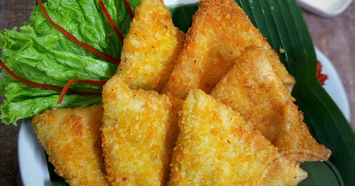 Resep Risoles Segitiga Isi Ragout Sayur + Step By Step Oleh Diyah Kuntari - Cookpad