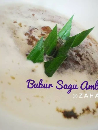 Cara Mudah Menyiapkan Resep Bubur Sagu Ambon yang  Bikin Ketagihan Anti Ribet, Mantap Sekali