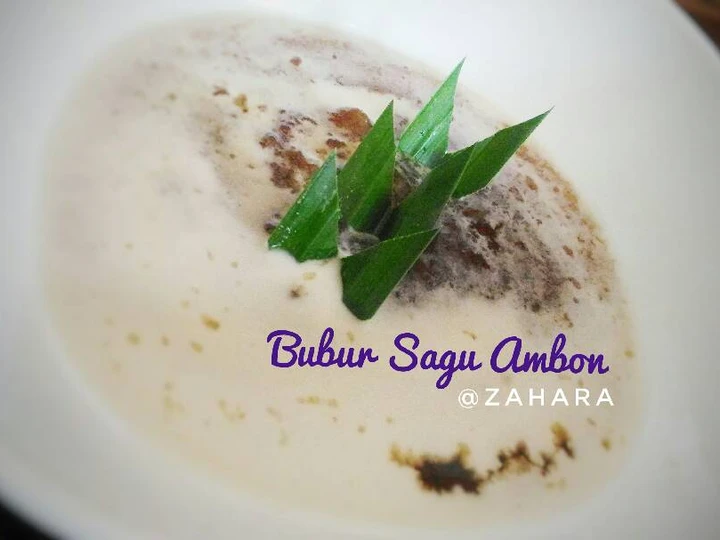 Cara Mudah Menyiapkan Resep Bubur Sagu Ambon yang  Bikin Ketagihan Anti Ribet, Mantap Sekali