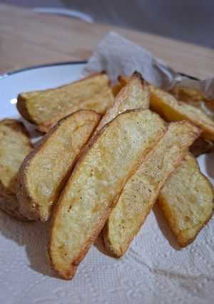 Foto resep 1.021. Potato Wedges Sat Set