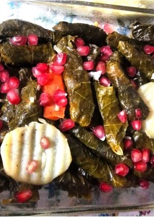 صورة لوصفة ورق عنب بزين الزيتون