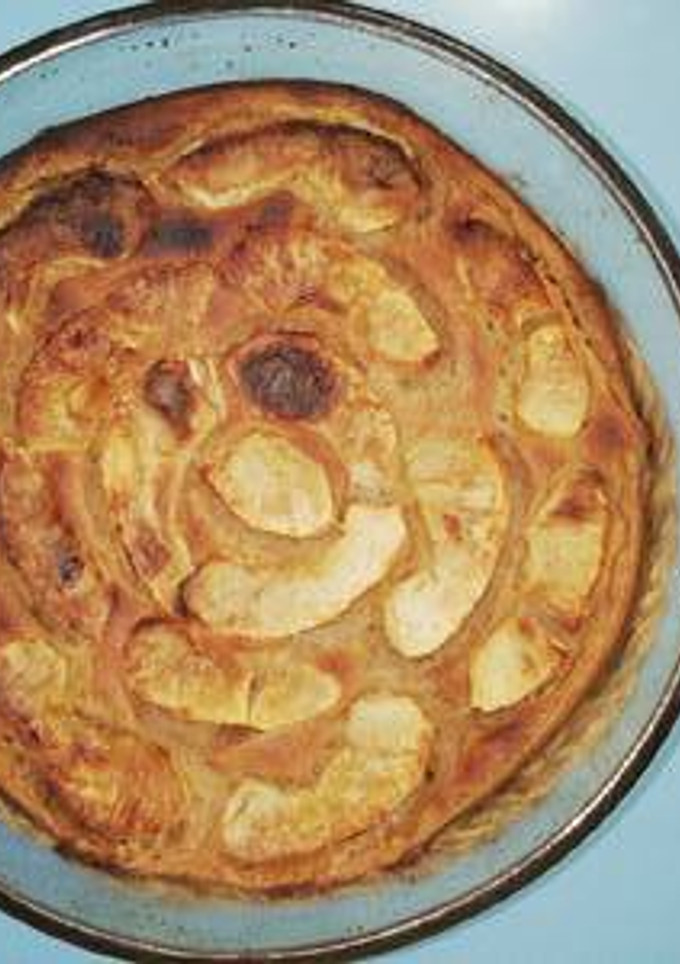 Una foto de Tarta de manzana light