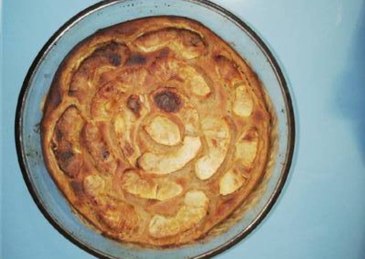 Tarta de manzana light