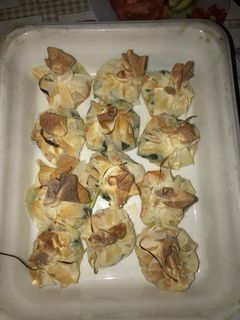 Una foto de Saquitos de Kale y Tofu