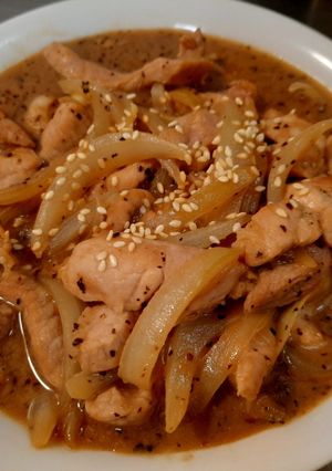 黑胡椒豬柳 的食譜成品照片