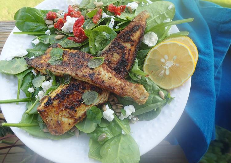 Blackened Cajun Flounder