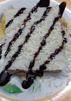 A picture of Chocolate cheese sandwich.