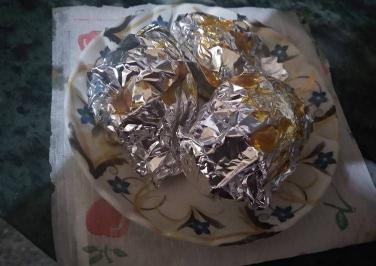 Saucy foil chicken