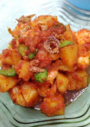 Foto resep Udang Sambel Pete