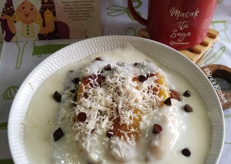 Langkah Mudah untuk Menyiapkan Pisang Berendam Fla Susu Mudah