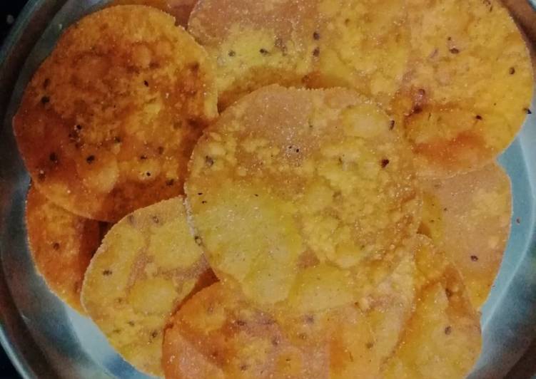 Easiest Way to Make Award-winning Rice crackers (chekkalu)