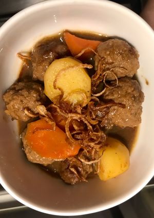 Foto resep Semur bola bola Daging