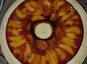 Una foto de caramelo para torta invertida