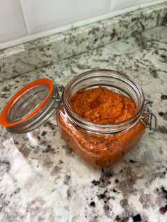 Una foto de Paté de pimientos asados