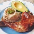 Muslos de Pollo al horno con espécies Barbacoa, Limón y Brandy
